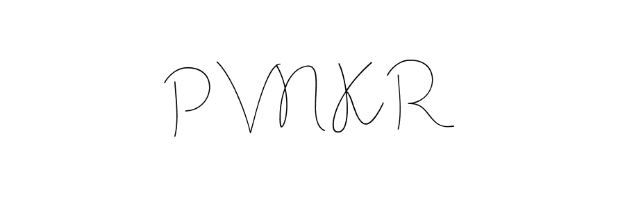 How to make P V N K R signature? Andilay-7BmLP is a professional autograph style. Create handwritten signature for P V N K R name. P V N K R signature style 4 images and pictures png