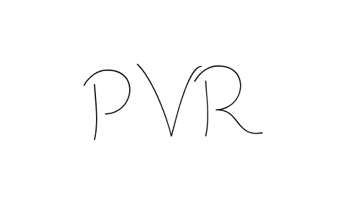 The best way (Andilay-7BmLP) to make a short signature is to pick only two or three words in your name. The name P V R include a total of six letters. For converting this name. P V R signature style 4 images and pictures png