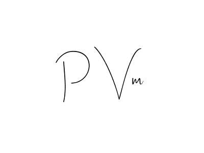 How to Draw P Vm signature style? Andilay-7BmLP is a latest design signature styles for name P Vm. P Vm signature style 4 images and pictures png