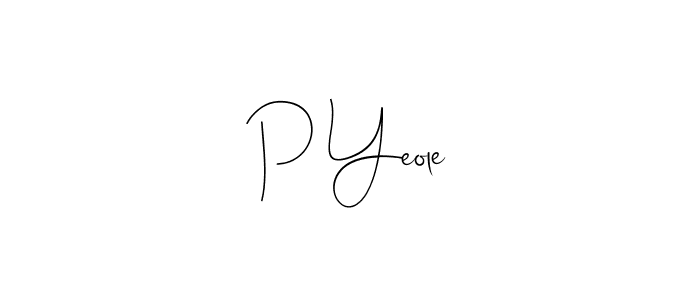 How to Draw P Yeole signature style? Andilay-7BmLP is a latest design signature styles for name P Yeole. P Yeole signature style 4 images and pictures png