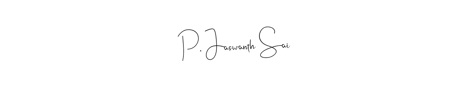 How to Draw P. Jaswanth Sai signature style? Andilay-7BmLP is a latest design signature styles for name P. Jaswanth Sai. P. Jaswanth Sai signature style 4 images and pictures png