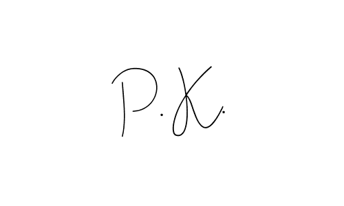 Also You can easily find your signature by using the search form. We will create P. K. name handwritten signature images for you free of cost using Andilay-7BmLP sign style. P. K. signature style 4 images and pictures png