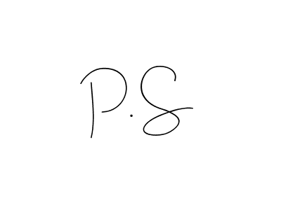 Design your own signature with our free online signature maker. With this signature software, you can create a handwritten (Andilay-7BmLP) signature for name P. S. P. S signature style 4 images and pictures png