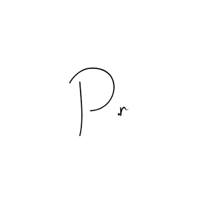 The best way (Andilay-7BmLP) to make a short signature is to pick only two or three words in your name. The name P.r include a total of six letters. For converting this name. P.r signature style 4 images and pictures png