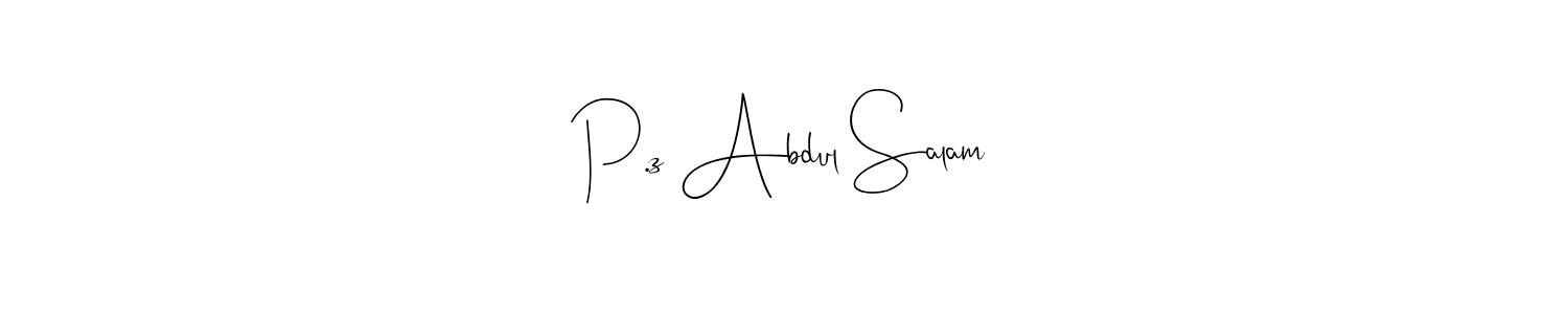 How to make P.z Abdul Salam signature? Andilay-7BmLP is a professional autograph style. Create handwritten signature for P.z Abdul Salam name. P.z Abdul Salam signature style 4 images and pictures png