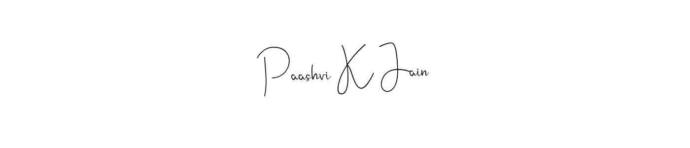 See photos of Paashvi K Jain official signature by Spectra . Check more albums & portfolios. Read reviews & check more about Andilay-7BmLP font. Paashvi K Jain signature style 4 images and pictures png