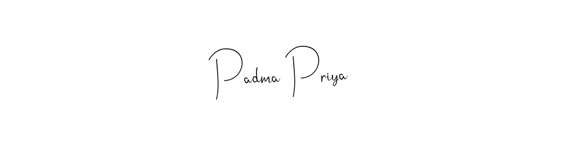 It looks lik you need a new signature style for name Padma Priya. Design unique handwritten (Andilay-7BmLP) signature with our free signature maker in just a few clicks. Padma Priya signature style 4 images and pictures png