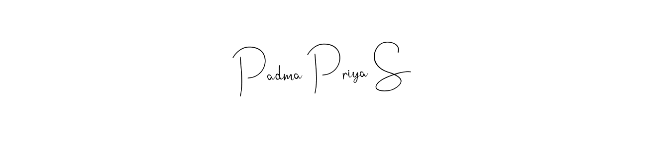 Best and Professional Signature Style for Padma Priya S. Andilay-7BmLP Best Signature Style Collection. Padma Priya S signature style 4 images and pictures png