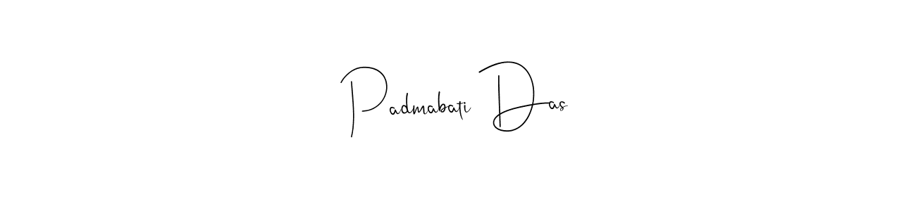 Use a signature maker to create a handwritten signature online. With this signature software, you can design (Andilay-7BmLP) your own signature for name Padmabati Das. Padmabati Das signature style 4 images and pictures png