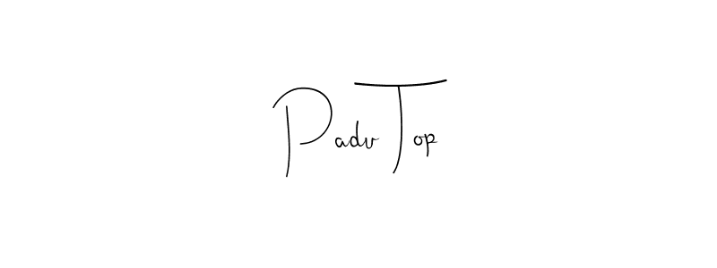 How to Draw Padu Top signature style? Andilay-7BmLP is a latest design signature styles for name Padu Top. Padu Top signature style 4 images and pictures png