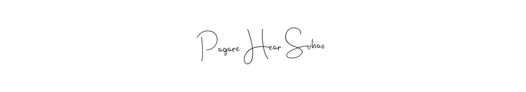 Pagare Hear Suhas stylish signature style. Best Handwritten Sign (Andilay-7BmLP) for my name. Handwritten Signature Collection Ideas for my name Pagare Hear Suhas. Pagare Hear Suhas signature style 4 images and pictures png