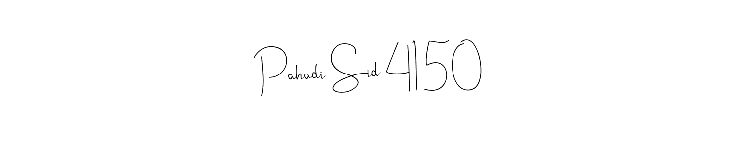 Here are the top 10 professional signature styles for the name Pahadi Sid 4150. These are the best autograph styles you can use for your name. Pahadi Sid 4150 signature style 4 images and pictures png