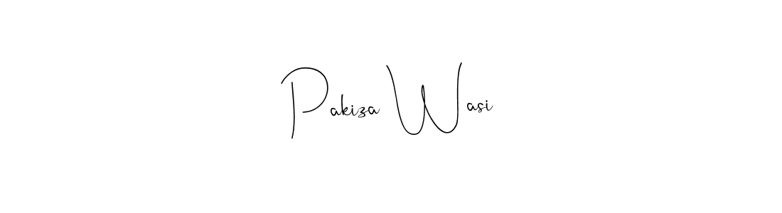 Create a beautiful signature design for name Pakiza Wasi. With this signature (Andilay-7BmLP) fonts, you can make a handwritten signature for free. Pakiza Wasi signature style 4 images and pictures png