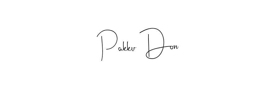 How to Draw Pakku Don signature style? Andilay-7BmLP is a latest design signature styles for name Pakku Don. Pakku Don signature style 4 images and pictures png