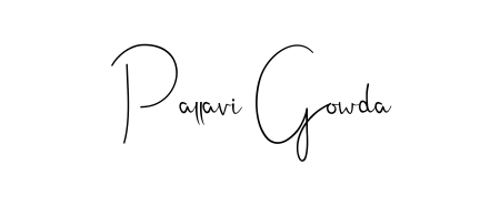Create an unforgettable impression when signing with Pallavi Gowda name styled in Andilay-7BmLP typography. 100% free online generator. Pallavi Gowda signature style 4 images and pictures png