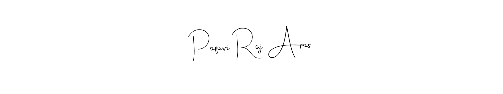 You should practise on your own different ways (Andilay-7BmLP) to write your name (Pallavi Raj Aras) in signature. don't let someone else do it for you. Pallavi Raj Aras signature style 4 images and pictures png