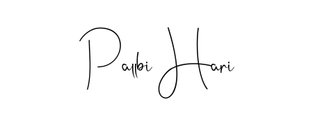 A classic penmanship look for Pallbi Hari. The Andilay-7BmLP font brings timeless elegance and confidence to every signed document. Pallbi Hari signature style 4 images and pictures png