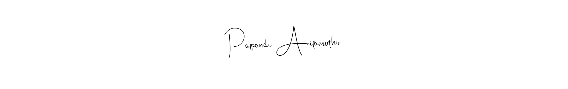 How to make Palpandi Aritamuthu signature? Andilay-7BmLP is a professional autograph style. Create handwritten signature for Palpandi Aritamuthu name. Palpandi Aritamuthu signature style 4 images and pictures png