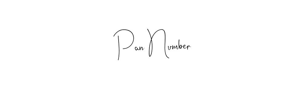 Make a beautiful signature design for name Pan Number. Use this online signature maker to create a handwritten signature for free. Pan Number signature style 4 images and pictures png