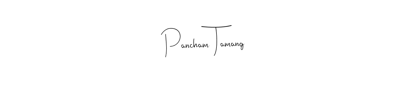 Make a beautiful signature design for name Pancham Tamang. Use this online signature maker to create a handwritten signature for free. Pancham Tamang signature style 4 images and pictures png