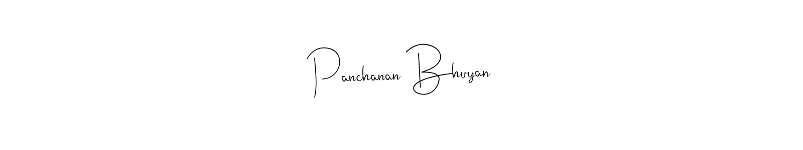 Make a beautiful signature design for name Panchanan Bhuyan. Use this online signature maker to create a handwritten signature for free. Panchanan Bhuyan signature style 4 images and pictures png