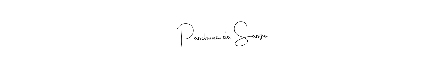 Make a beautiful signature design for name Panchananda Santra. With this signature (Andilay-7BmLP) style, you can create a handwritten signature for free. Panchananda Santra signature style 4 images and pictures png
