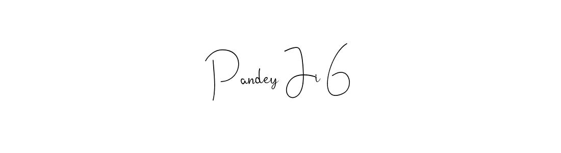 Here are the top 10 professional signature styles for the name Pandey Ji 6. These are the best autograph styles you can use for your name. Pandey Ji 6 signature style 4 images and pictures png