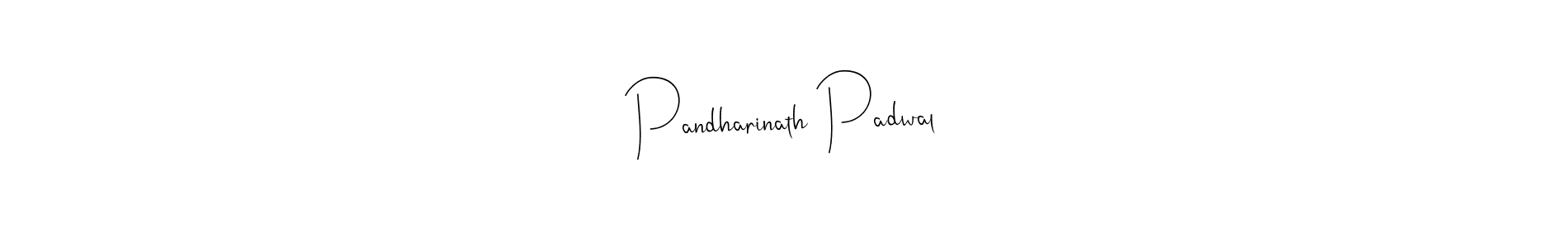 Also You can easily find your signature by using the search form. We will create Pandharinath Padwal name handwritten signature images for you free of cost using Andilay-7BmLP sign style. Pandharinath Padwal signature style 4 images and pictures png