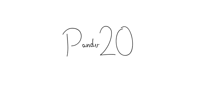 How to make Pandu20 signature? Andilay-7BmLP is a professional autograph style. Create handwritten signature for Pandu20 name. Pandu20 signature style 4 images and pictures png