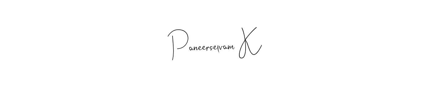 Paneerselvam K stylish signature style. Best Handwritten Sign (Andilay-7BmLP) for my name. Handwritten Signature Collection Ideas for my name Paneerselvam K. Paneerselvam K signature style 4 images and pictures png