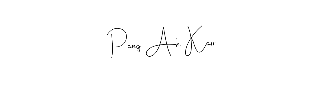 Use a signature maker to create a handwritten signature online. With this signature software, you can design (Andilay-7BmLP) your own signature for name Pang Ah Kau. Pang Ah Kau signature style 4 images and pictures png