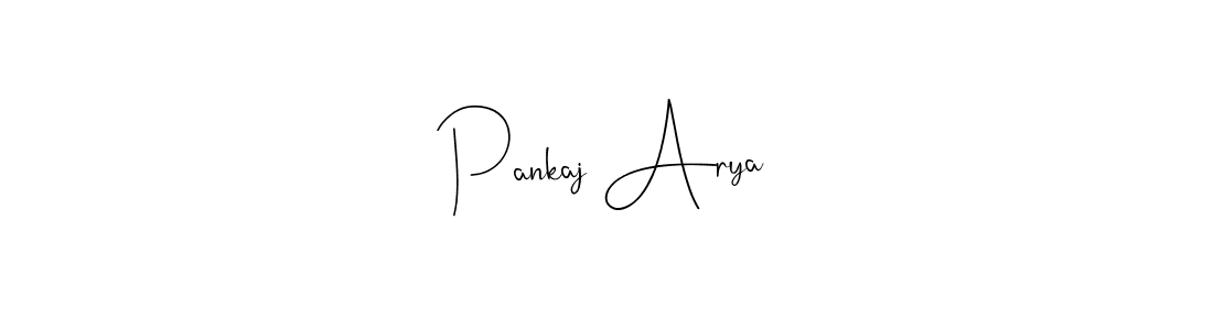 Andilay-7BmLP is a professional signature style that is perfect for those who want to add a touch of class to their signature. It is also a great choice for those who want to make their signature more unique. Get Pankaj Arya name to fancy signature for free. Pankaj Arya signature style 4 images and pictures png