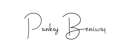 Transform the name Pankaj Beniwal into a signature masterpiece using Andilay-7BmLP font. Ideal for photographers, artists, and creators looking for watermarks. Pankaj Beniwal signature style 4 images and pictures png