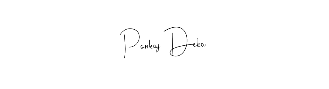 Make a beautiful signature design for name Pankaj Deka. Use this online signature maker to create a handwritten signature for free. Pankaj Deka signature style 4 images and pictures png