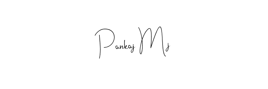 You should practise on your own different ways (Andilay-7BmLP) to write your name (Pankaj Mj) in signature. don't let someone else do it for you. Pankaj Mj signature style 4 images and pictures png