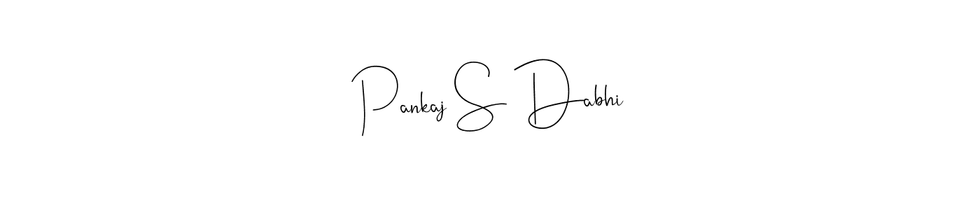 Make a short Pankaj S Dabhi signature style. Manage your documents anywhere anytime using Andilay-7BmLP. Create and add eSignatures, submit forms, share and send files easily. Pankaj S Dabhi signature style 4 images and pictures png