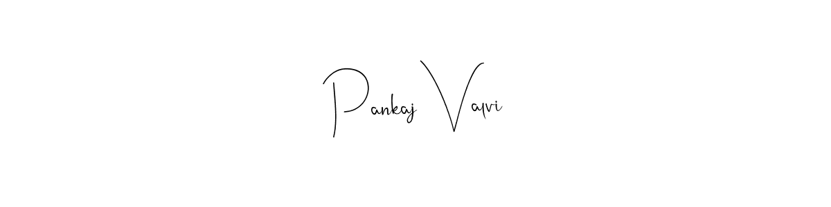 You can use this online signature creator to create a handwritten signature for the name Pankaj Valvi. This is the best online autograph maker. Pankaj Valvi signature style 4 images and pictures png
