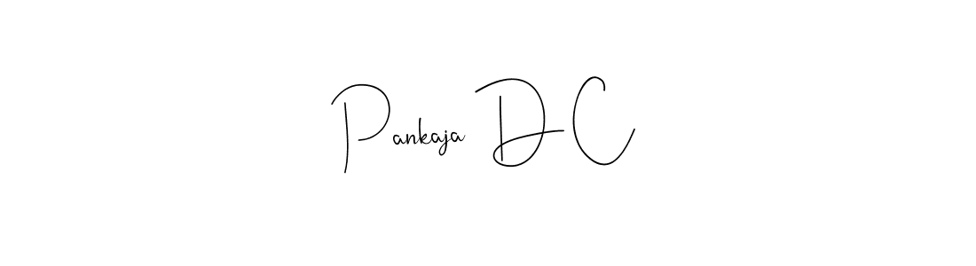 Use a signature maker to create a handwritten signature online. With this signature software, you can design (Andilay-7BmLP) your own signature for name Pankaja D C. Pankaja D C signature style 4 images and pictures png