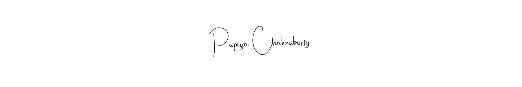 Use a signature maker to create a handwritten signature online. With this signature software, you can design (Andilay-7BmLP) your own signature for name Papiya Chakraborty. Papiya Chakraborty signature style 4 images and pictures png