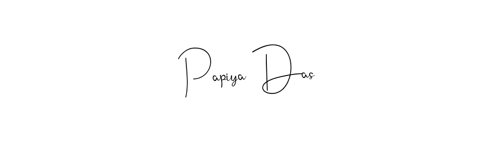 Design your own signature with our free online signature maker. With this signature software, you can create a handwritten (Andilay-7BmLP) signature for name Papiya Das. Papiya Das signature style 4 images and pictures png