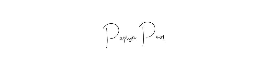Make a beautiful signature design for name Papiya Paul. Use this online signature maker to create a handwritten signature for free. Papiya Paul signature style 4 images and pictures png