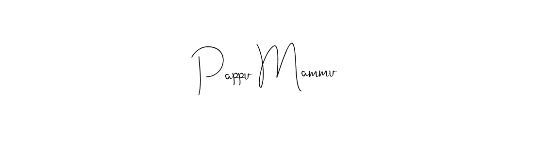 The best way (Andilay-7BmLP) to make a short signature is to pick only two or three words in your name. The name Pappu Mammu include a total of six letters. For converting this name. Pappu Mammu signature style 4 images and pictures png