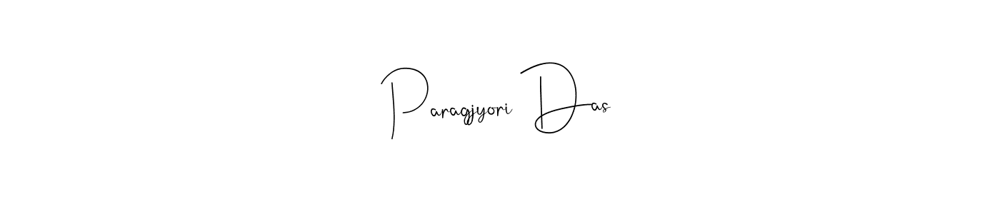 Design your own signature with our free online signature maker. With this signature software, you can create a handwritten (Andilay-7BmLP) signature for name Paragjyori Das. Paragjyori Das signature style 4 images and pictures png