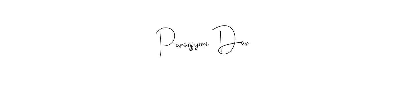 Design your own signature with our free online signature maker. With this signature software, you can create a handwritten (Andilay-7BmLP) signature for name Paragjyori Das. Paragjyori Das signature style 4 images and pictures png