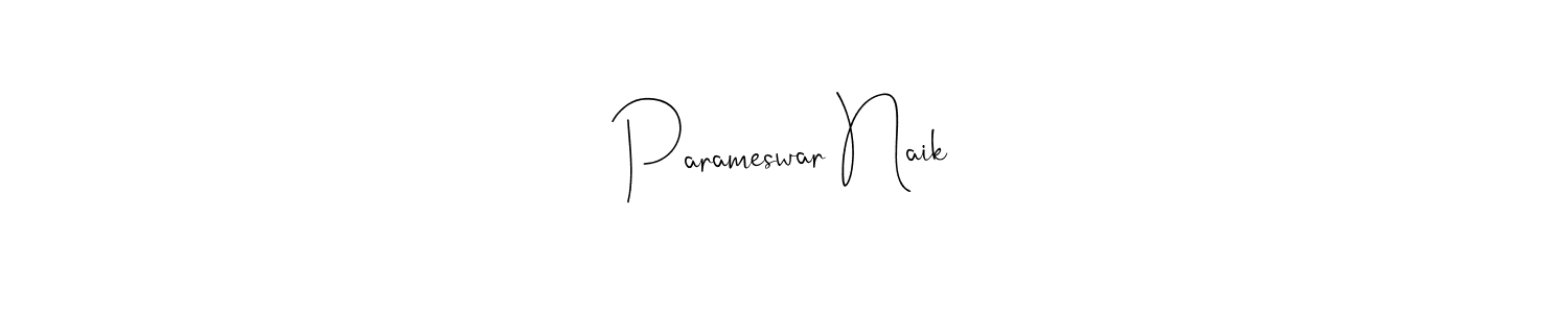 You should practise on your own different ways (Andilay-7BmLP) to write your name (Parameswar Naik) in signature. don't let someone else do it for you. Parameswar Naik signature style 4 images and pictures png