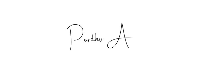 Once you've used our free online signature maker to create your best signature Andilay-7BmLP style, it's time to enjoy all of the benefits that Pardhu A name signing documents. Pardhu A signature style 4 images and pictures png