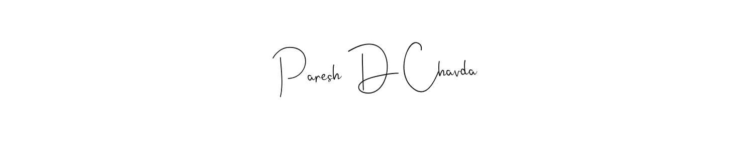 You can use this online signature creator to create a handwritten signature for the name Paresh D Chavda. This is the best online autograph maker. Paresh D Chavda signature style 4 images and pictures png
