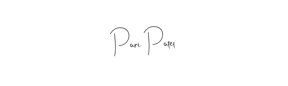 How to Draw Pari Patel signature style? Andilay-7BmLP is a latest design signature styles for name Pari Patel. Pari Patel signature style 4 images and pictures png