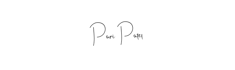 This is the best signature style for the Pari Patel name. Also you like these signature font (Andilay-7BmLP). Mix name signature. Pari Patel signature style 4 images and pictures png