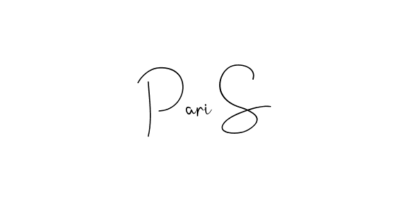 Here are the top 10 professional signature styles for the name Pari S. These are the best autograph styles you can use for your name. Pari S signature style 4 images and pictures png